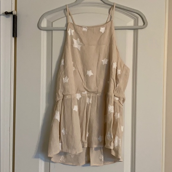 Star peplum tank - Picture 1 of 2